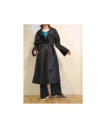 blanc basque | ブロックオーバーコート(その他アウター)