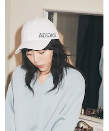 earth music&ecology | 【予約】ADIDAS リニアロゴキャップ(帽子)