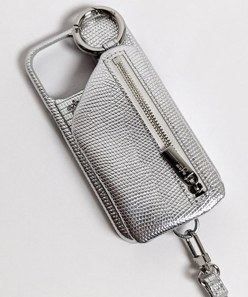 ajew（エジュー）の「【別注】ajew/エジュー/【ひも付き】Lizard iPhone13Pro（アクセサリー・BLACK/SILVER/PINK/BEIGE・00）」の13枚目の写真