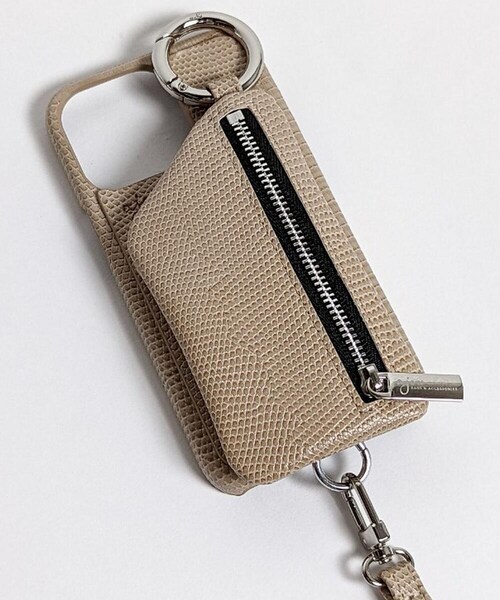 ajew（エジュー）の「【別注】ajew/エジュー/【ひも付き】Lizard iPhone13Pro（アクセサリー・BLACK/SILVER/PINK/BEIGE・00）」の15枚目の写真