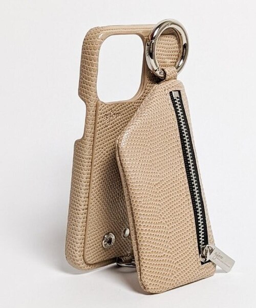 ajew（エジュー）の「【別注】ajew/エジュー/【ひも付き】Lizard iPhone13Pro（アクセサリー・BLACK/SILVER/PINK/BEIGE・00）」の11枚目の写真