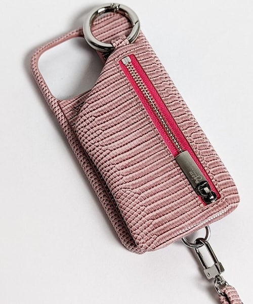 ajew（エジュー）の「【別注】ajew/エジュー/【ひも付き】Lizard iPhone13Pro（アクセサリー・BLACK/SILVER/PINK/BEIGE・00）」の14枚目の写真