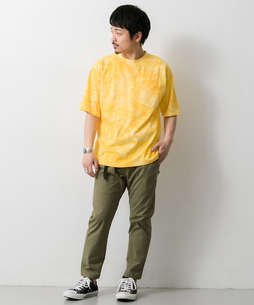 WAREHOUSE（ウエアハウス）の「タイダイTシャツ∴（その他・メンズ・CHA/KHK/BLU/YEL・38/40）」の18枚目の写真