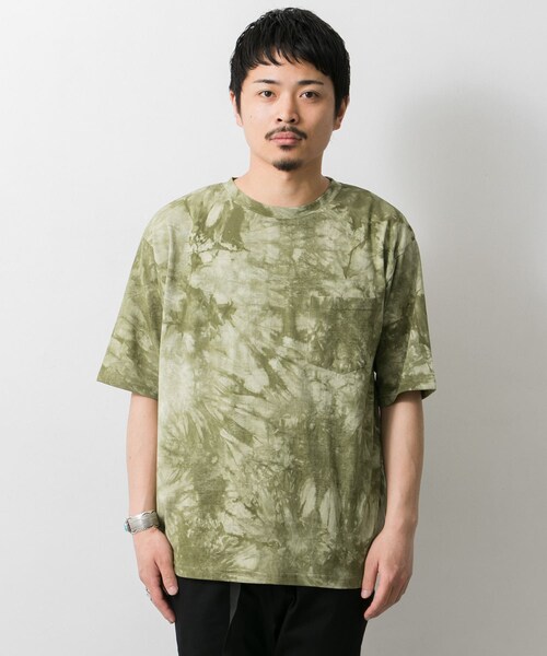 WAREHOUSE（ウエアハウス）の「タイダイTシャツ∴（その他・メンズ・CHA/KHK/BLU/YEL・38/40）」の19枚目の写真