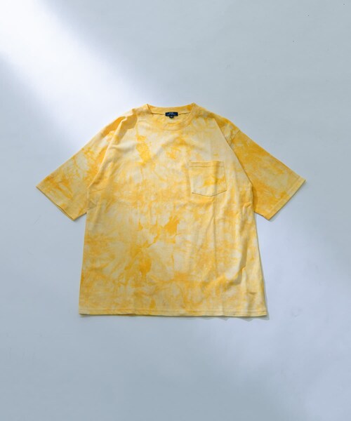 WAREHOUSE（ウエアハウス）の「タイダイTシャツ∴（その他・メンズ・CHA/KHK/BLU/YEL・38/40）」の3枚目の写真