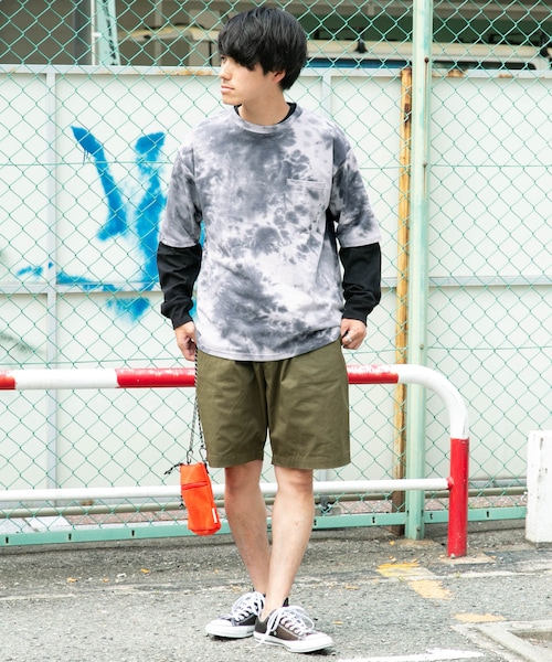 WAREHOUSE（ウエアハウス）の「タイダイTシャツ∴（その他・メンズ・CHA/KHK/BLU/YEL・38/40）」の6枚目の写真