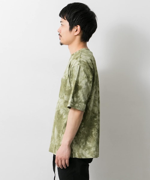 WAREHOUSE（ウエアハウス）の「タイダイTシャツ∴（その他・メンズ・CHA/KHK/BLU/YEL・38/40）」の20枚目の写真