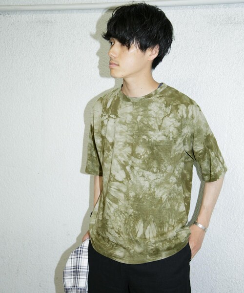WAREHOUSE（ウエアハウス）の「タイダイTシャツ∴（その他・メンズ・CHA/KHK/BLU/YEL・38/40）」の11枚目の写真