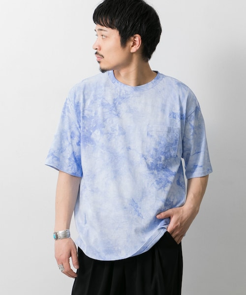 WAREHOUSE（ウエアハウス）の「タイダイTシャツ∴（その他・メンズ・CHA/KHK/BLU/YEL・38/40）」の13枚目の写真