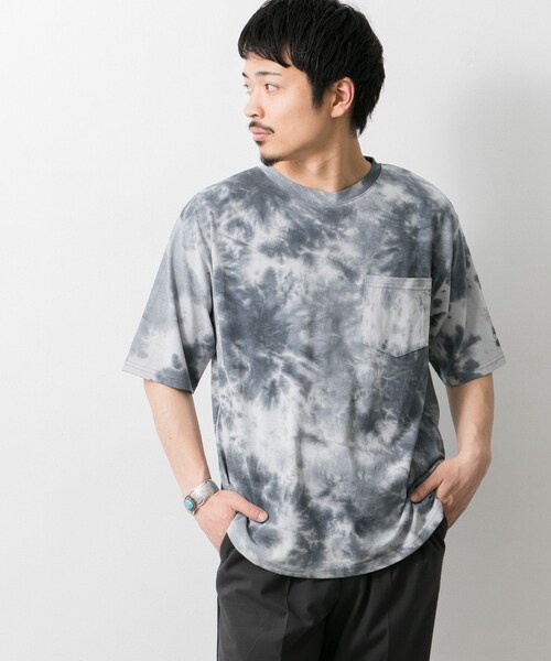 WAREHOUSE（ウエアハウス）の「タイダイTシャツ∴（その他・メンズ・CHA/KHK/BLU/YEL・38/40）」の7枚目の写真