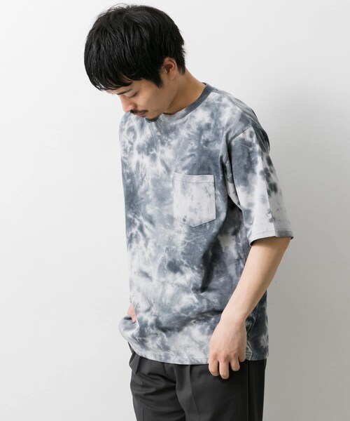 WAREHOUSE（ウエアハウス）の「タイダイTシャツ∴（その他・メンズ・CHA/KHK/BLU/YEL・38/40）」の8枚目の写真