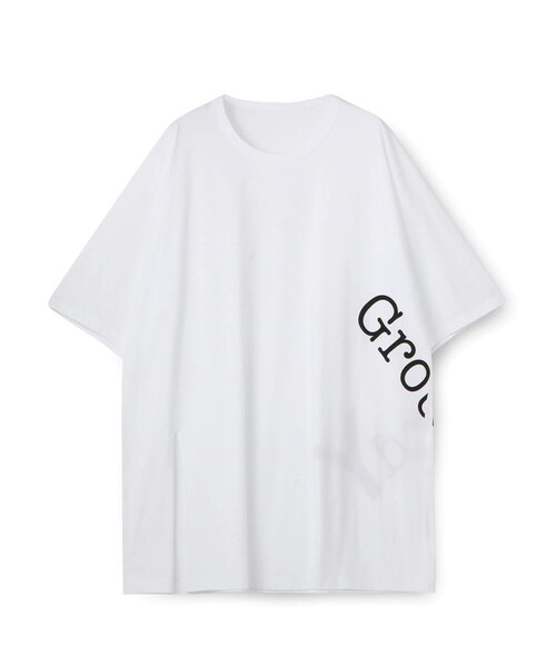 Ground Y(グラウンドワイ)の「GY Logo Jumbo Graphic(Tシャツ/カットソー・メンズ・WHT/BLK・3)」の1枚目の写真