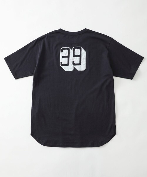 nonnative(ノンネイティブ)の「DWELLER S/S TEE 39 by LORD ECHO(Tシャツ/カットソー・メンズ・O.WHT/NVY・1/2)」の3枚目の写真