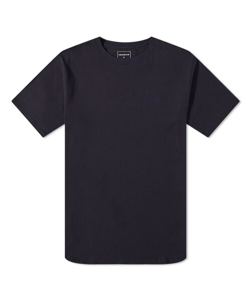 nonnative（ノンネイティブ）の「DWELLER S/S TEE NONNATIVE by LORD ECHO（Tシャツ/カットソー・メンズ・O.WHT/NVY・1/2）」の4枚目の写真