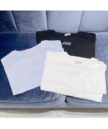 lilLilly | ラインストーンロゴT(トップス)