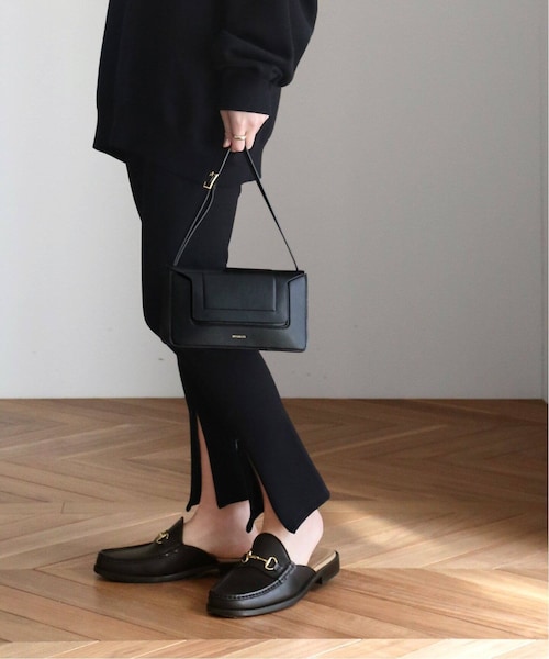 Deuxieme Classe（ドゥーズィエムクラス）の「《予約》BIT MOCCASINS SLIPPERS（シューズ・ブラック/(001)/35/在庫あり/36/37/38/39/残り1点）」の15枚目の写真