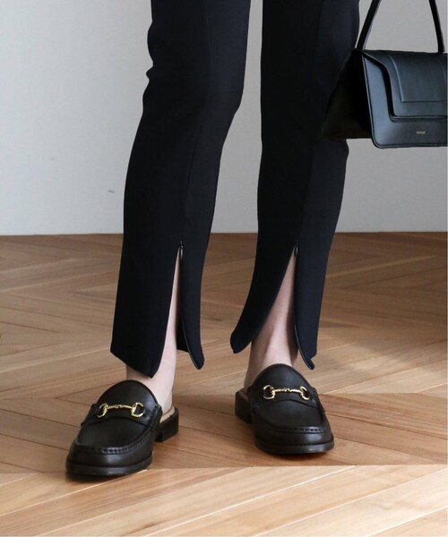 Deuxieme Classe（ドゥーズィエムクラス）の「《予約》BIT MOCCASINS SLIPPERS（シューズ・ブラック/(001)/35/在庫あり/36/37/38/39/残り1点）」の14枚目の写真