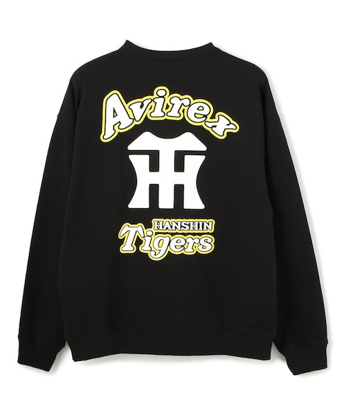 【Tigers×AVIREX】クルーネック スウェット/CREW NECK SWEAT