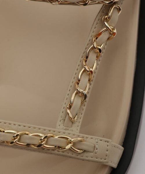 BARNYARDSTORM（バンヤードストーム）の「MOHI/チェーン付きサンダル（シューズ・レディース・ブラック19/(WEB限定)キャメル54/クリーム62・35(22.5cm)/36(23.0cm)/37(23.5cm)/38(24.0cm)/39(24.5cm)）」の18枚目の写真