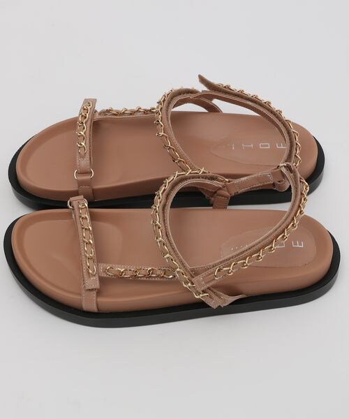 BARNYARDSTORM（バンヤードストーム）の「MOHI/チェーン付きサンダル（シューズ・レディース・ブラック19/(WEB限定)キャメル54/クリーム62・35(22.5cm)/36(23.0cm)/37(23.5cm)/38(24.0cm)/39(24.5cm)）」の8枚目の写真
