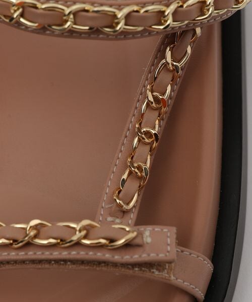 BARNYARDSTORM（バンヤードストーム）の「MOHI/チェーン付きサンダル（シューズ・レディース・ブラック19/(WEB限定)キャメル54/クリーム62・35(22.5cm)/36(23.0cm)/37(23.5cm)/38(24.0cm)/39(24.5cm)）」の17枚目の写真