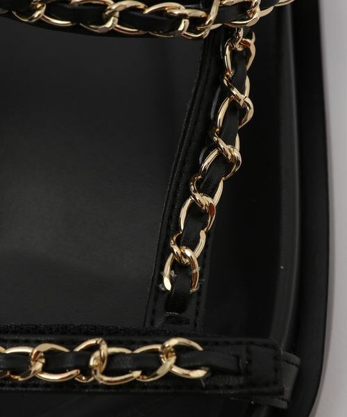 BARNYARDSTORM（バンヤードストーム）の「MOHI/チェーン付きサンダル（シューズ・レディース・ブラック19/(WEB限定)キャメル54/クリーム62・35(22.5cm)/36(23.0cm)/37(23.5cm)/38(24.0cm)/39(24.5cm)）」の16枚目の写真