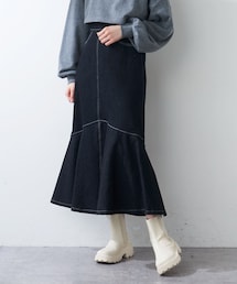 OLIVE des OLIVE | 美シルエットマーメイドスカート(スカート)