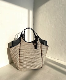 予約【MARCO MASI (マルコマージ)】ブラックライトトート