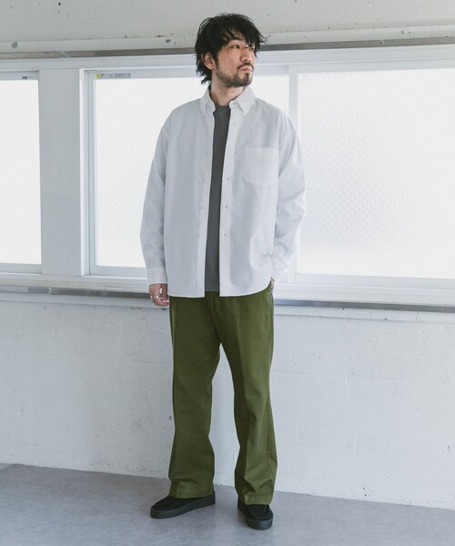 URBAN RESEARCH DOORS(アーバンリサーチドアーズ)の「インタックチノトラウザー(その他・メンズ・Beige/Khaki/Navy・38/40)」の20枚目の写真