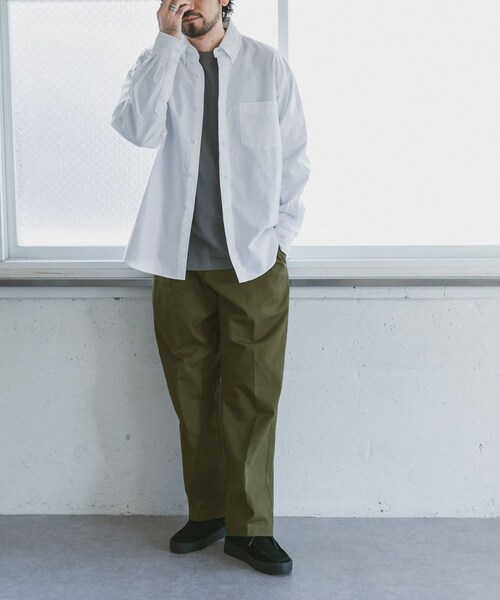 URBAN RESEARCH DOORS(アーバンリサーチドアーズ)の「インタックチノトラウザー(その他・メンズ・Beige/Khaki/Navy・38/40)」の17枚目の写真