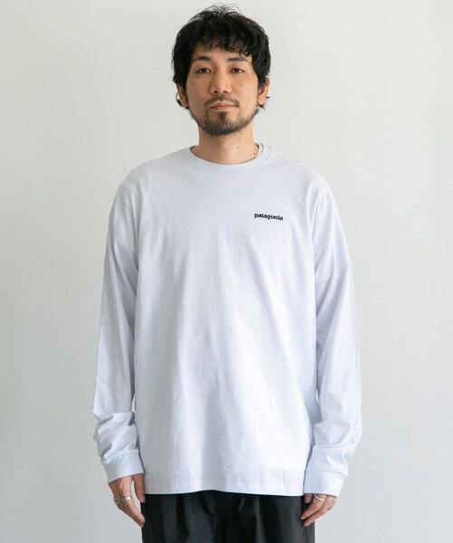 patagonia（パタゴニア）の「patagonia Long-Sleeve P-6 Logo Re-T-Shirts（その他・メンズ・WHI/GLH/CNY/BLK・S/M/L）」の17枚目の写真