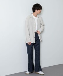 SENSE OF PLACE by URBAN RESEARCH（センスオブプレイスバイアーバンリサーチ）の「【WEB/一部店舗限定】センタープレススリットパンツ（その他・メンズ）」