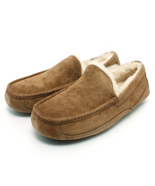 UGG(アグ)の「MENS ASCOT(シューズ・メンズ・ブラウン系その他/ダークブラウン・8/9)」の1枚目の写真