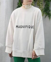 Sheson | ジップスリーブロゴBIGスウェット(スウェット)