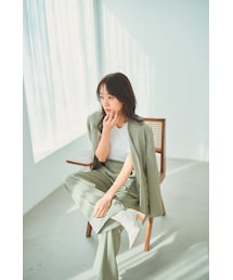 N WITH. | ノーカラージャケット(ノーカラージャケット)