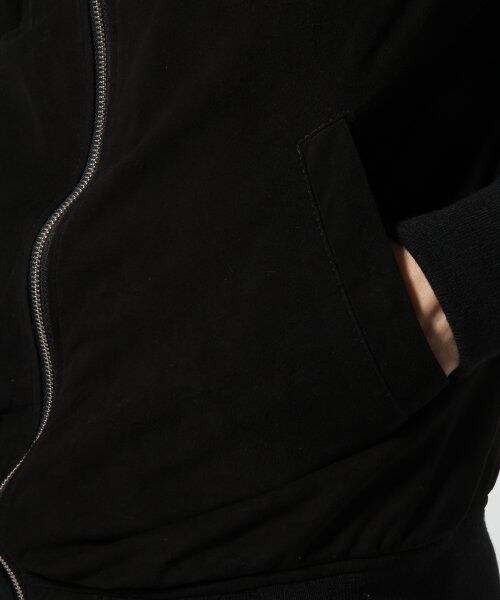 HARE（ハレ）の「スウェードブルゾン（ジャケット/アウター・メンズ・ブラック/キャメル・S/M）」の12枚目の写真