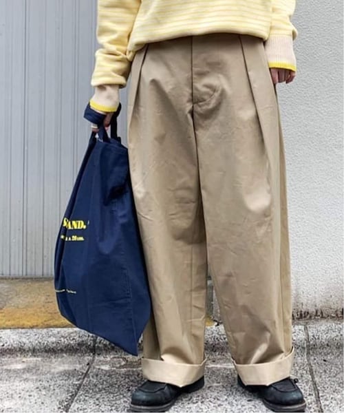journalstandardluxeエスIN TUCK BAGGY PANTS JOURNAL STANDARD LUXE（ジャーナルスタンダード ラックス）の「【ES:S