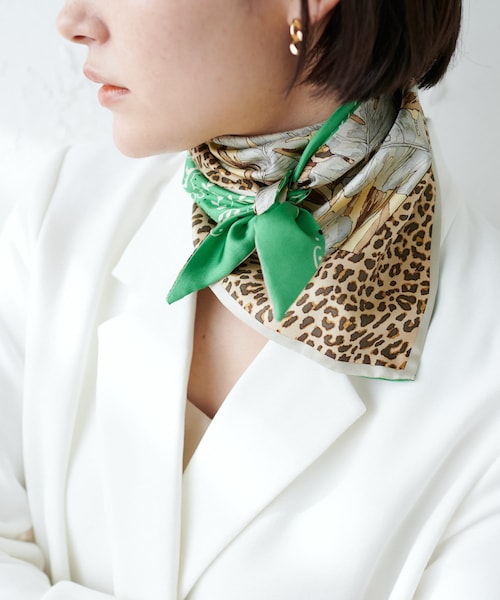 【manipuri/マニプリ】シルクスカーフ