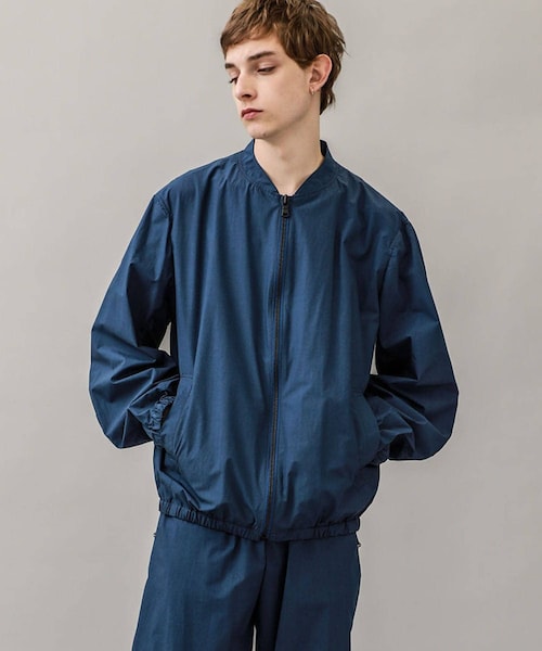 WELLDER(ウェルダー)の「STUDIOUS別注 Pucker Sleeve Fright Jacket(その他アウター・メンズ・BLK/BLU・3/4)」の3枚目の写真