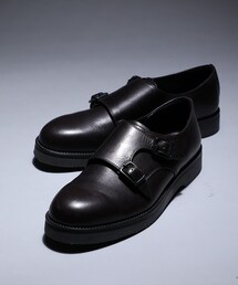 PADRONE（パドローネ）の「DOUBLE MONK STRAP SHOES（その他シューズ・メンズ）」