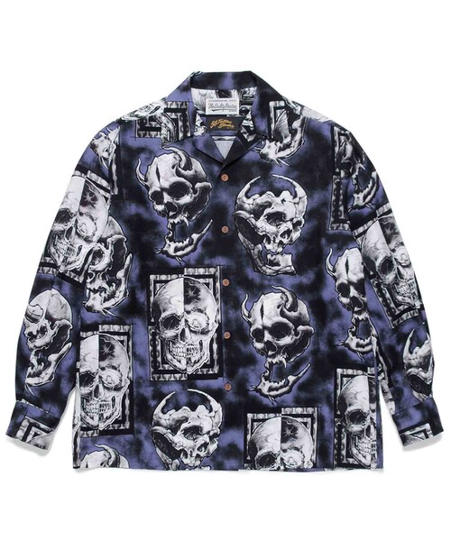 WACKO MARIA（ワコマリア）の「56 TATTOO STUDIO / HAWAIIAN SHIRT L/S