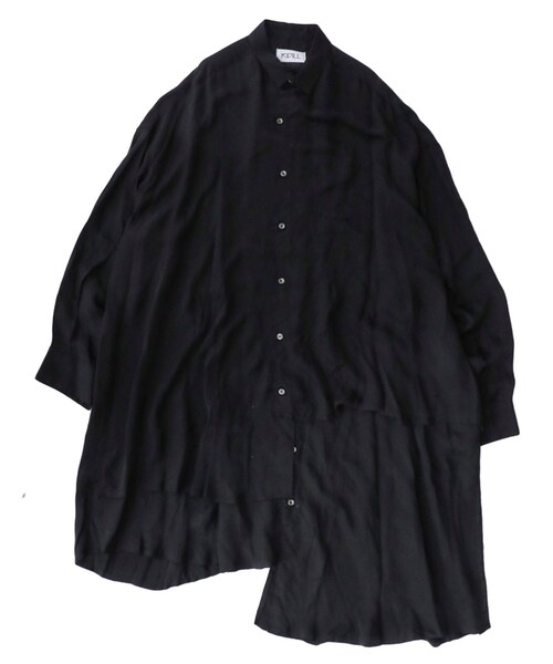 KIDILL(キディル)の「Layered Shirts(シャツ/ブラウス・メンズ・BLK/YLW・FREE)」の1枚目の写真