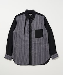 N-COLLAR LOOP PLAIN/STRIPE