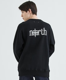 DWELLER CREW PULLOVER COTTON SWEAT NORTH