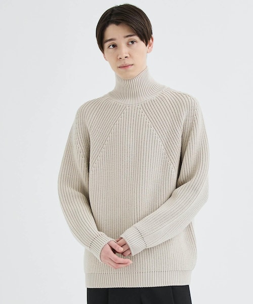 バトナー BATONER SIGNATURE TURTLE NECK ニット BATONER (バトナー 