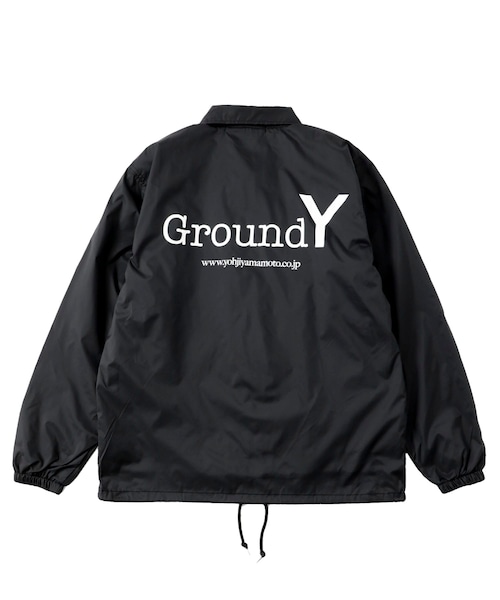 Ground Y(グラウンドワイ)の「GY Logo Coaches Jacket(その他アウター・メンズ・BLK・3)」の1枚目の写真