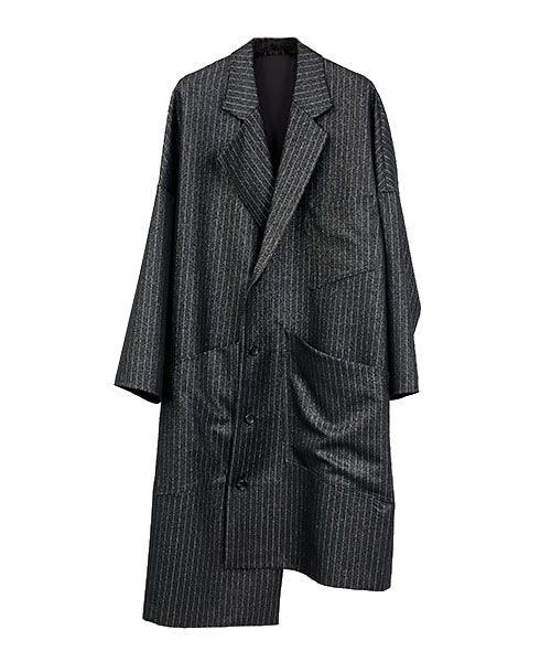 sulvam（サルバム）の「Bias glitter stripe over coat（その他 