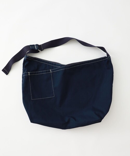 hobo(ホーボー)の「AZUMA BAG L CANVAS NO.10(ハンドバッグ・メンズ・NAT/IVR/NVY・FREE)」の2枚目の写真