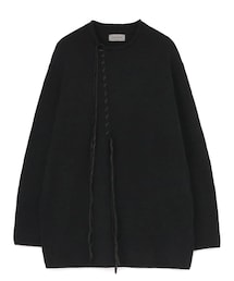 ヨウジヤマモト ハーフジップカットソー ロンＴ アンダーウェア ナイロン 黒 ヨウジヤマモト ハーフジップカットソー ロンT アンダーウェア