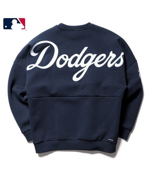 FCRB MLB TOUR TECH KNIT BIG CREWNECK（F.C.R.B. MLB TOUR TECH